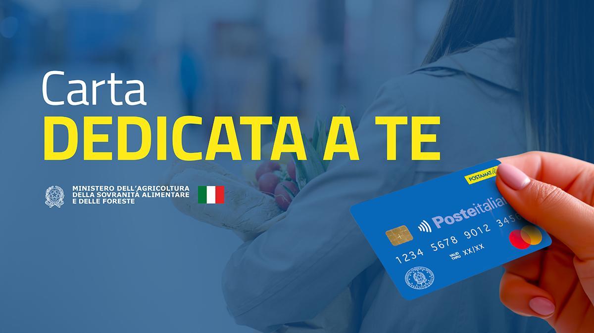 Carta Dedicata a Te 2026, 1.000 euro per le famiglie