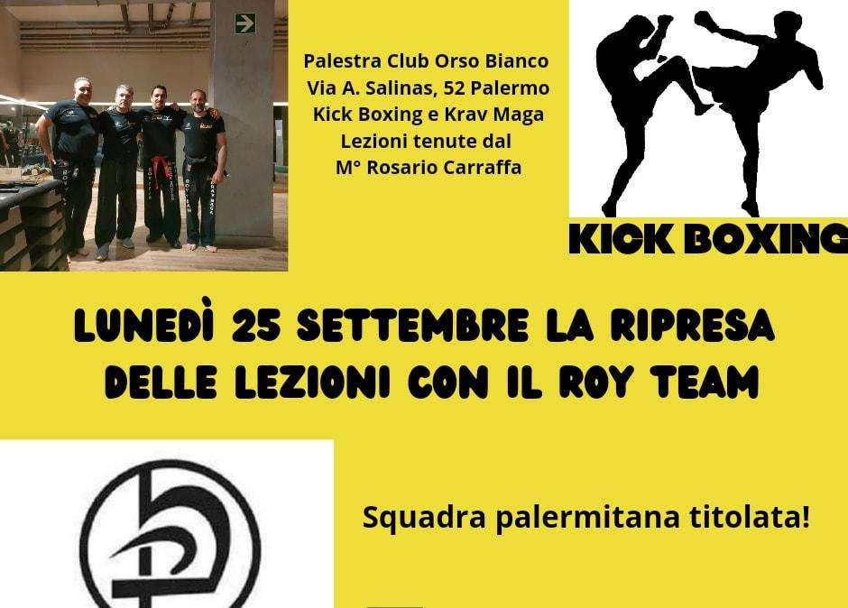 Kick Boxing e Krav Maga, a Palermo con il Roy Team: prenotati per lunedì 25 settembre 