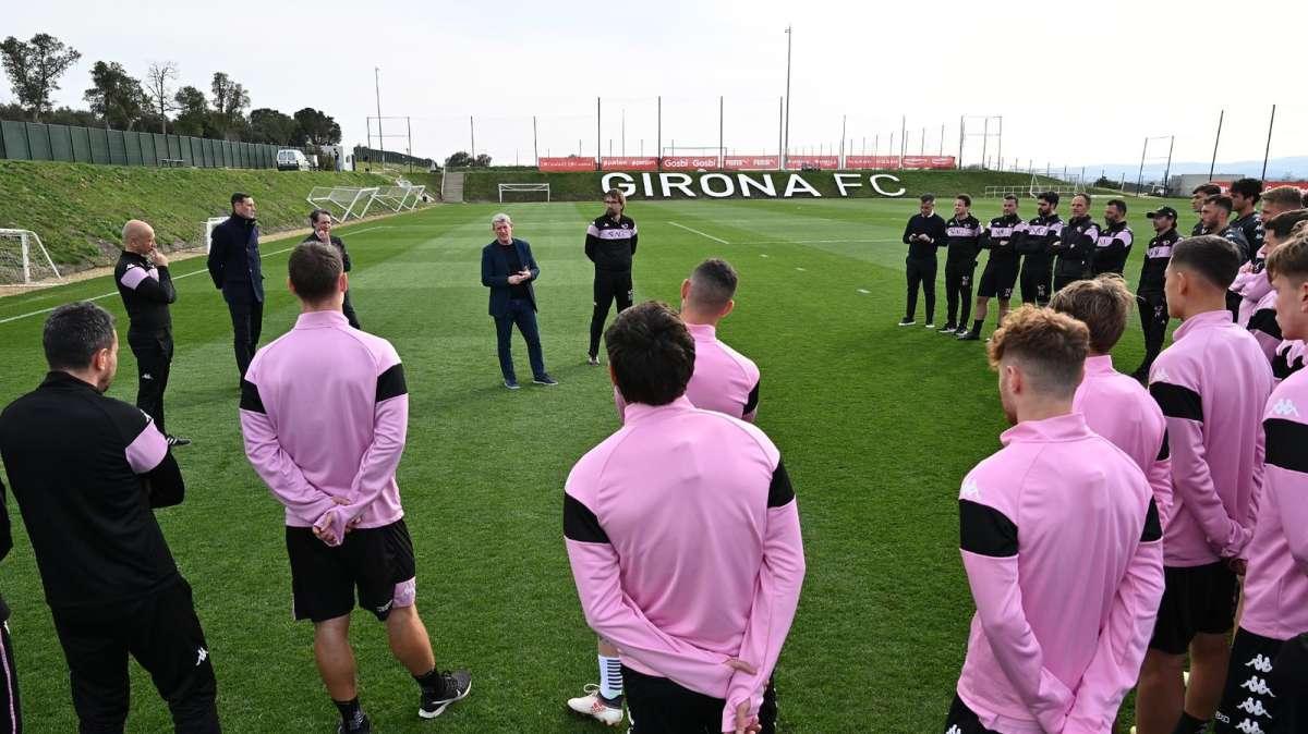 Palermo, secondo giorno a Girona: Broh si è fermato prima