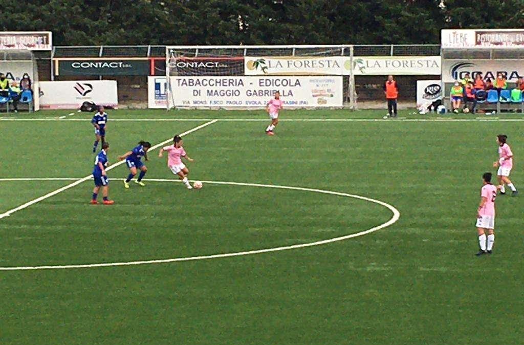 Palermo Femminile, Palermo-Apulia Trani: 1-0