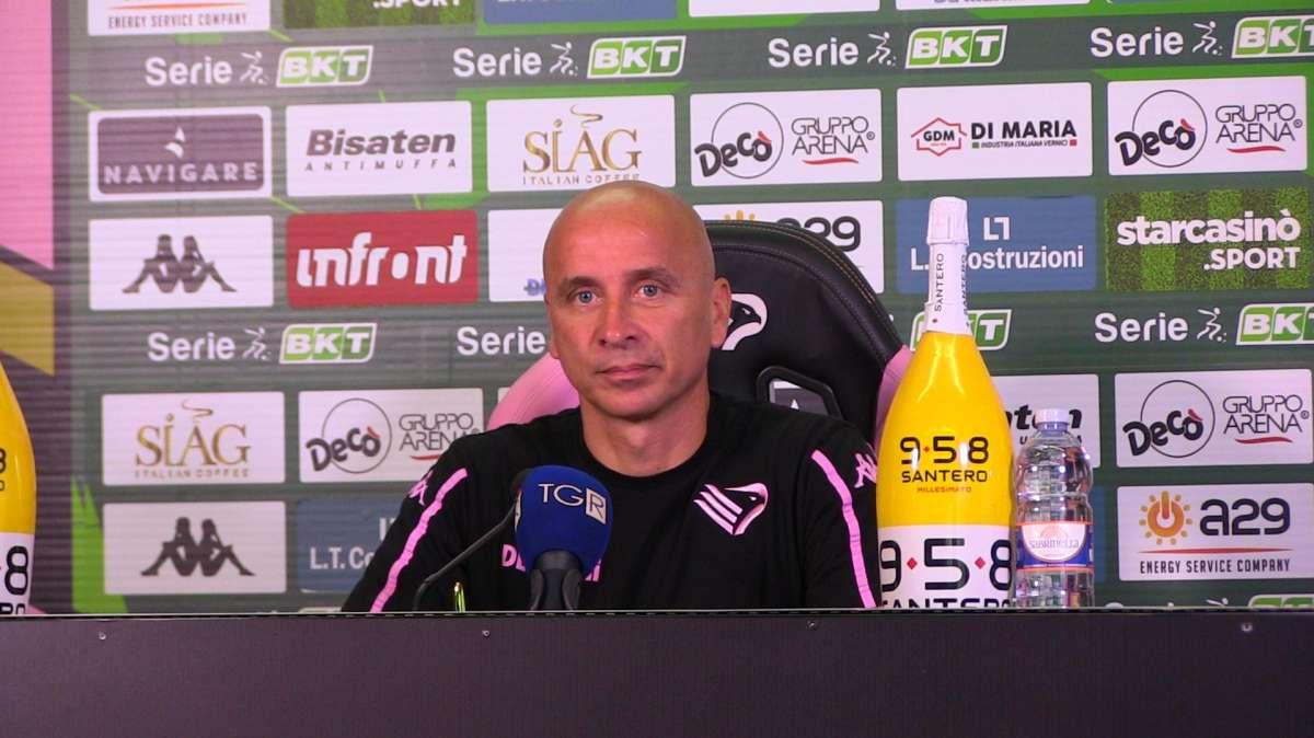 Palermo, questo venerdì Corini in conferenza