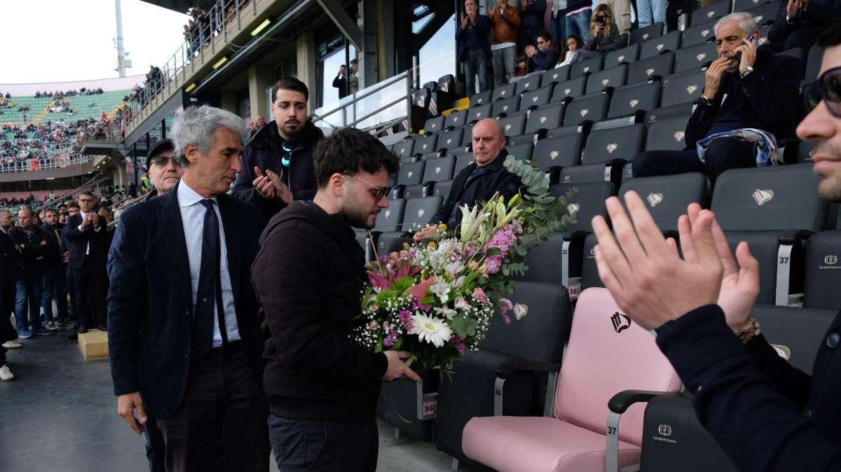 Palermo, in Tribuna i familiari di Sara