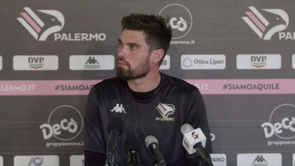Palermo, Pelagotti: "Palermo piazza da Champions. Sorrentino? Vorrei la metà della sua personalità" 