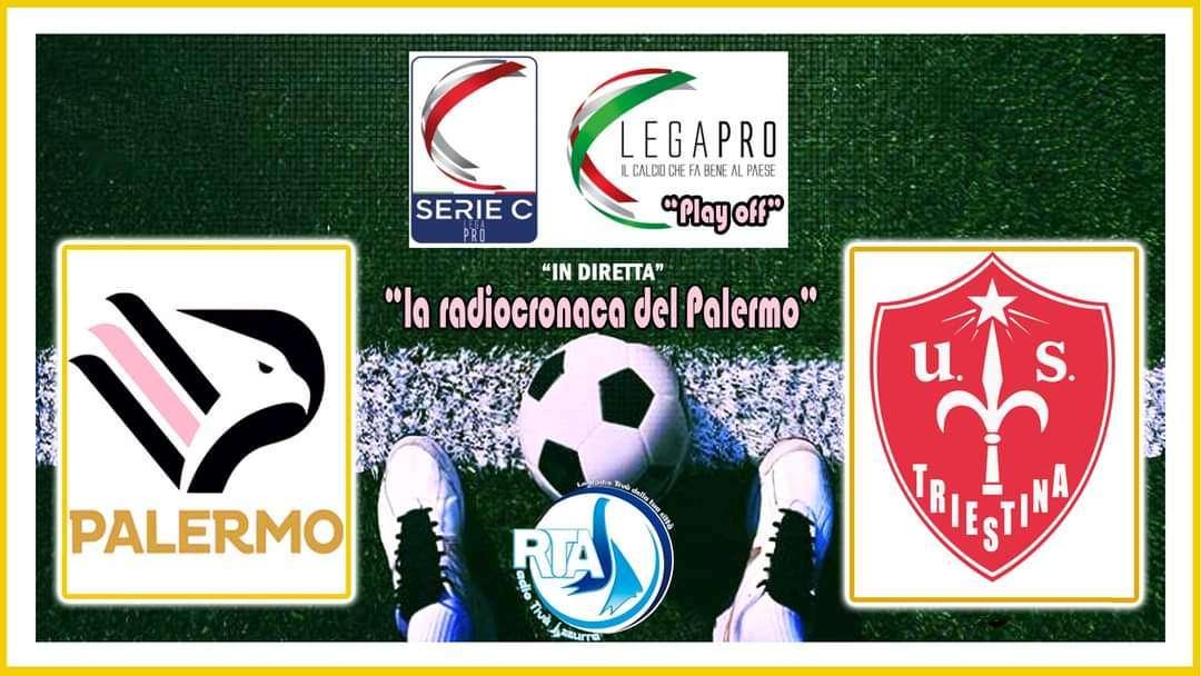 Palermo-Triestina, giovedì sera segui l'intera gara su RTA con la radiocronaca del Direttore Carraffa 
