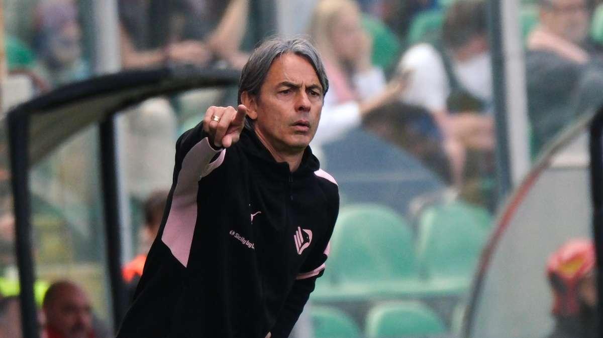 Palermo, Inzaghi: "Sono molto contento: questa squadra, dopo la partita di Chiavari, ha fatto un percorso straordinario"