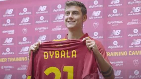 Roma, Dybala: "La 10 forse in futuro. Juve? Hanno fatto la loro scelta"