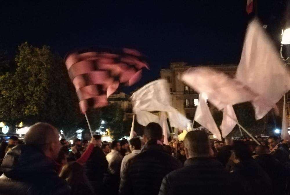Palermo,  grande accoglienza dei tifosi allo stadio 