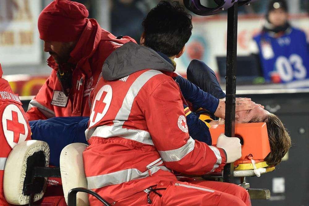 Roma, rottura del legamento per Zaniolo