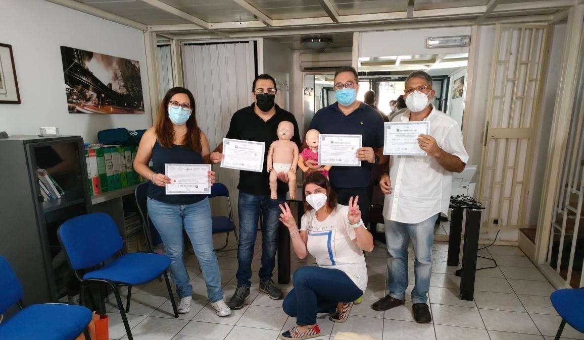 Corso Operatore BLS-D, svolto oggi a Palermo