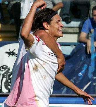 Palermo, Cavani la punta rosanero