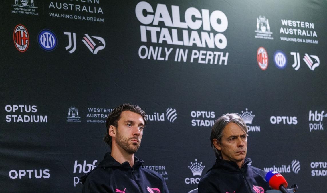 Palermo, Inzaghi: "Giocare contro la Juventus è il massimo per un giocatore. Strefezza non è ancora pronto"