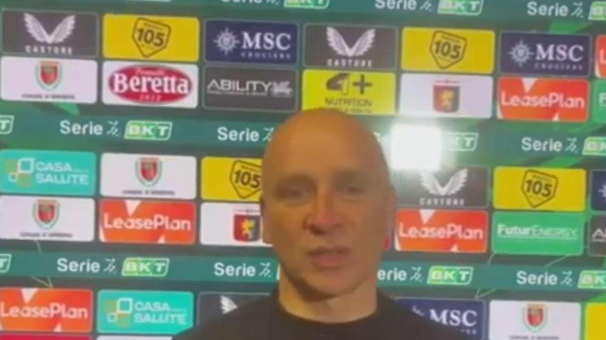 Palermo, Corini: "Peccato non aver portato a casa la vittoria"