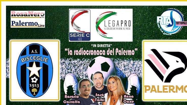 Bisceglie-Palermo, domani segui l'intera gara su RTA con la radiocronaca del Direttore Carraffa 