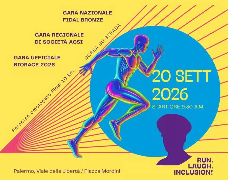 Memorial podistico Salvo D’Acquisto, limitazione della circolazione in via Libertà e altre il 20 Settembre 2026