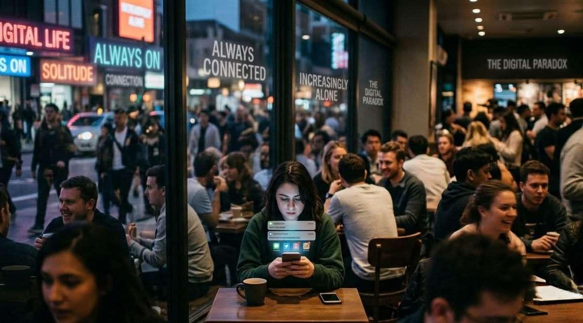 Sempre connessi, sempre più soli? Il paradosso della vita digitale