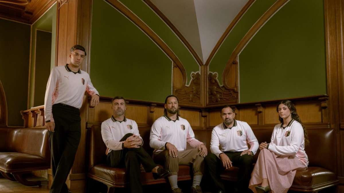 Palermo, presentato il nuovo kit per l'anniversario dei 125 anni