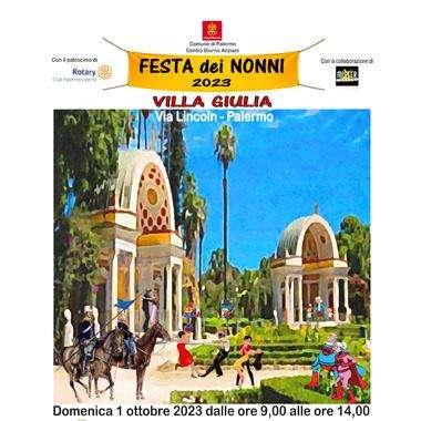 Palermo, Festa dei nonni 2023: domenica 1° ottobre a Villa Giulia