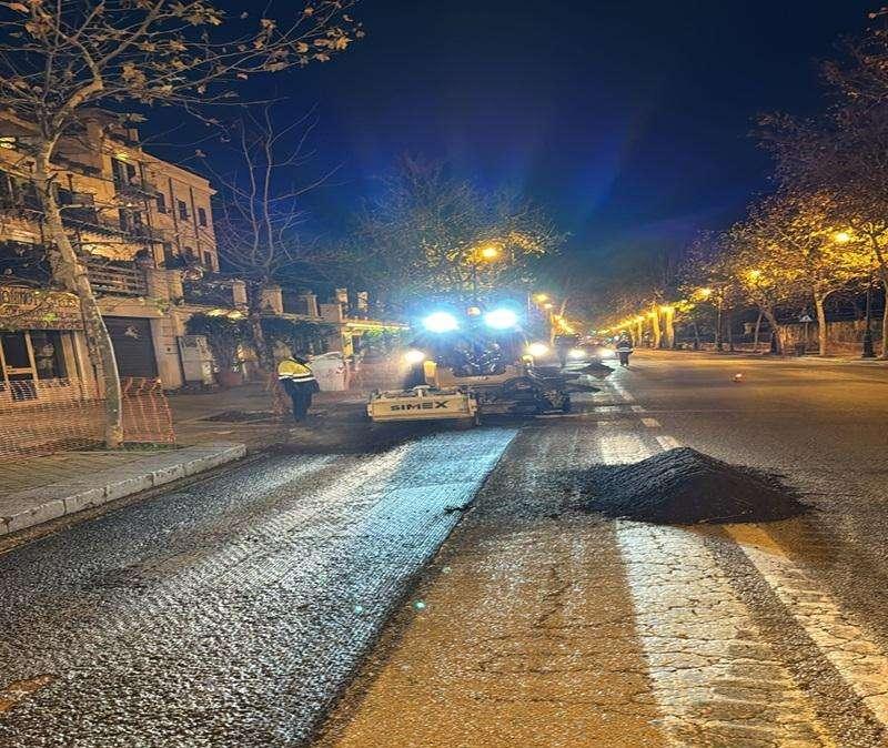 Palermo,  avanzamento manutenzione strade