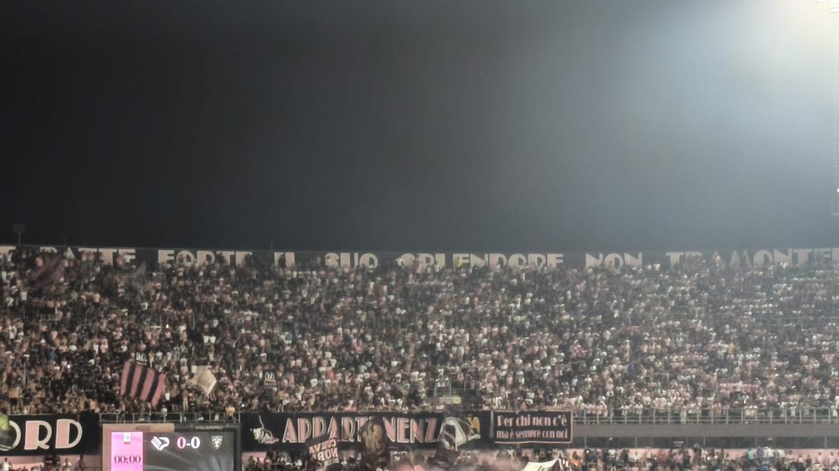 Palermo-Juve Stabia, il dato spettatori