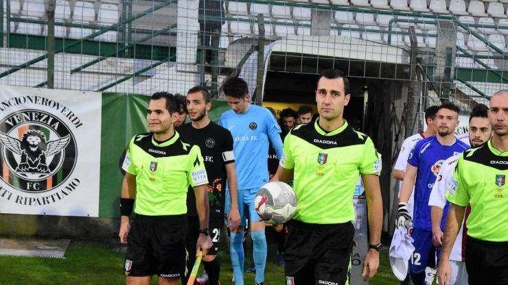 Palermo-ACR Messina, arbitra Ancora
