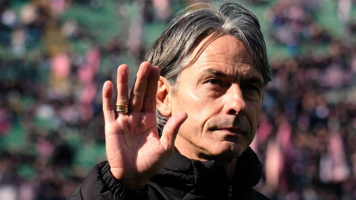 Palermo, Inzaghi: "Questa squadra sta facendo risultati straordinari"