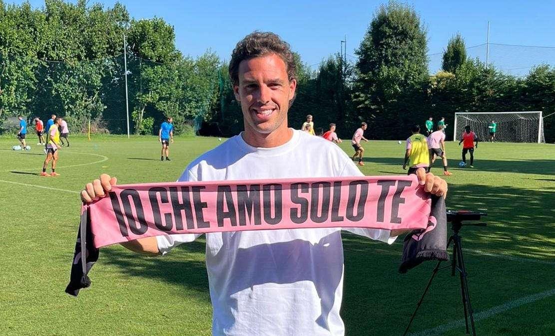 Palermo, Cecchinato al raduno dei rosanero
