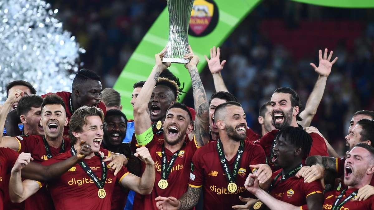 Conference League, Roma-Feyenoord: 1-0, giallorossi campioni europei