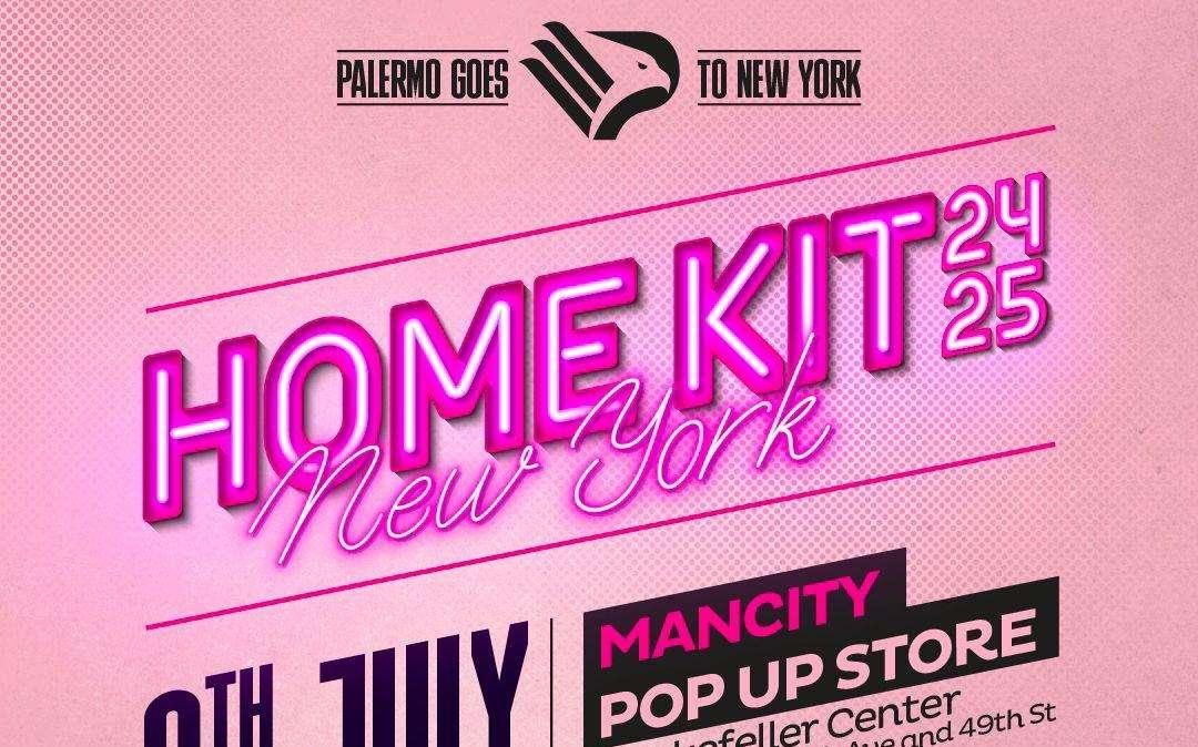 Palermo, la nuova maglia verrà presentata in America