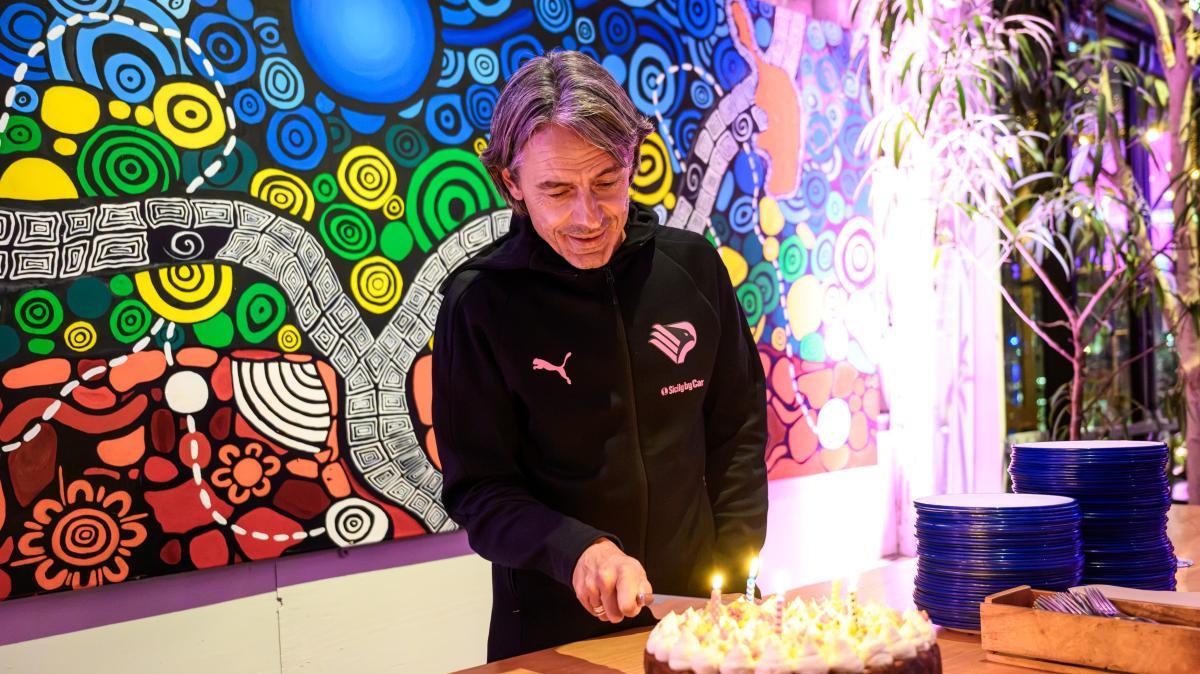 Palermo, compleanno In Australia per Inzaghi