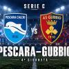 LIVE | PESCARA-GUBBIO 0-1: UMBRI IN VANTAGGIO
