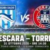 SEGUI IL LIVE | PESCARA-TORRES 0-0