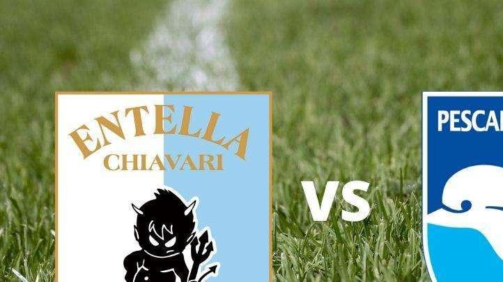 ENTELLA-PESCARA 3-0: il Delfino affonda a Chiavari