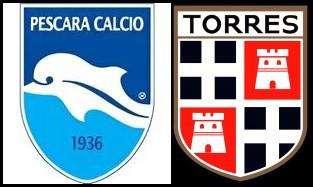 Pescara - Torres: formazioni ufficiali