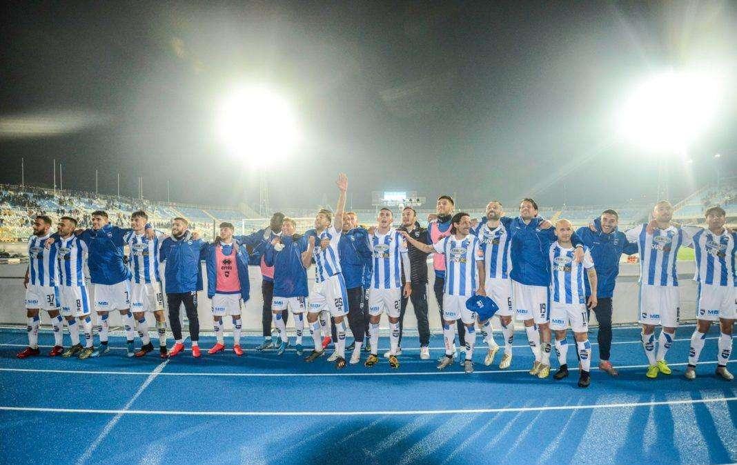 Pescara in campo ma a distanza di sicurezza