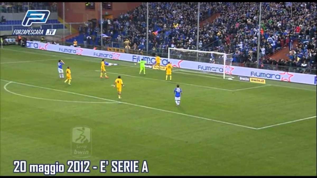 Samp-Pescara 1-3: serie A