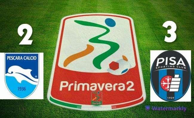 CAMPIONATO PRIMAVERA 2: PESCARA - PISA 2-3