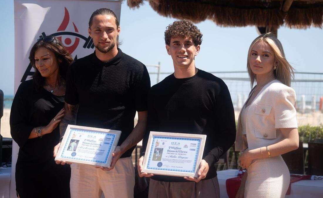 Matteo Dagasso miglior biancazzurro del 2025