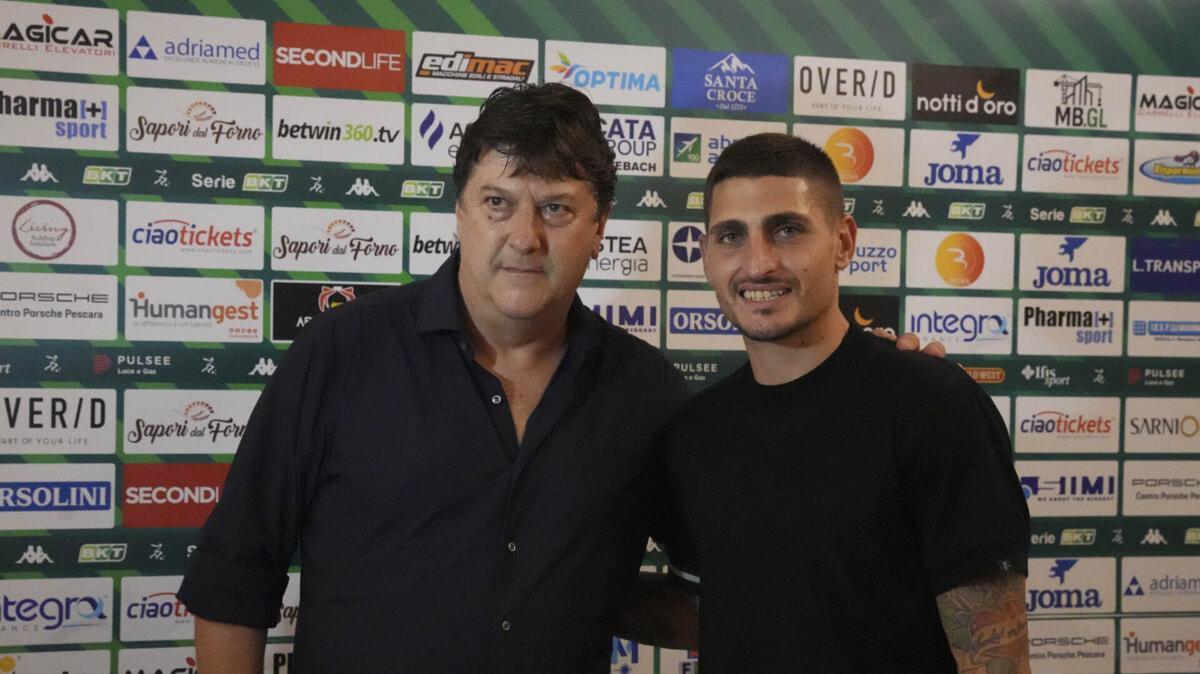 Sebastiani: "Favorevole all'azionariato popolare. Se vendo io, esce dal Pescara anche Verratti"
