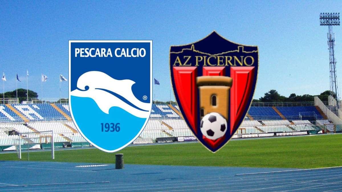 LIVE PESCARA-PICERNO, SEGUI LA PARTITA IN DIRETTA 