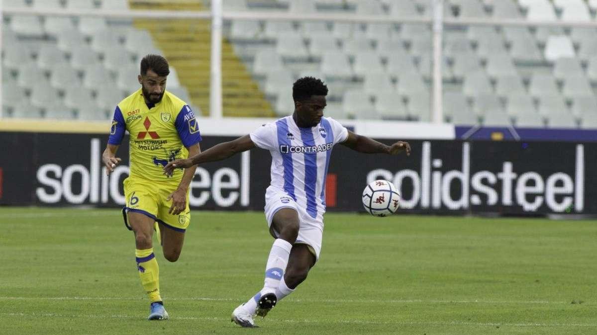 Il Pescara pareggia contro il Chievo 