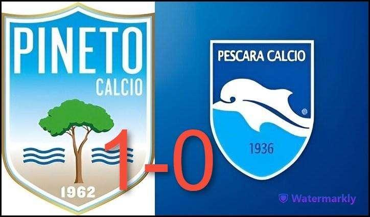 PINETO - PESCARA 1-0: UNA RETE DI GAMBALE DECIDE IL DERBY 