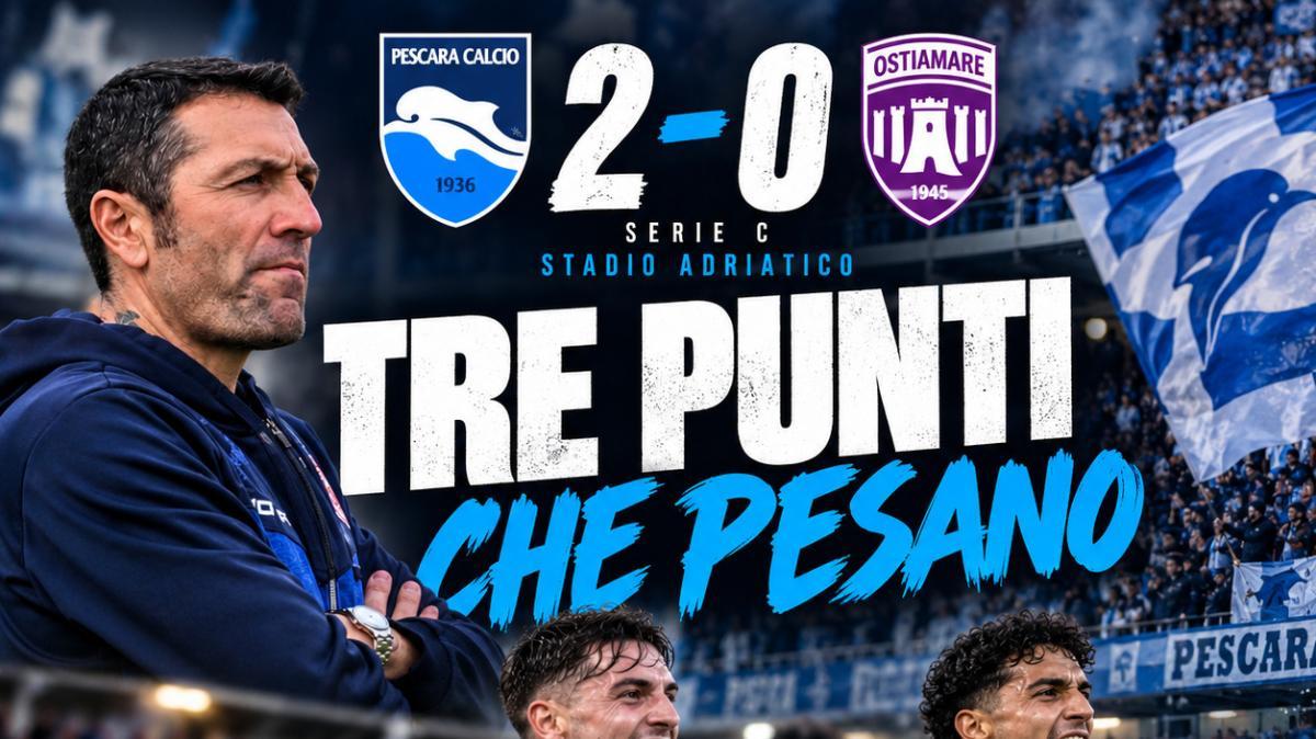 PESCARA-OSTIAMARE 2-0, LE PAGELLE: