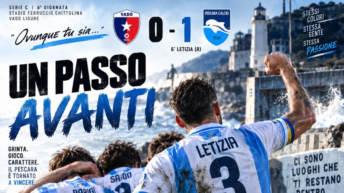 PESCARA, FORSE ABBIAMO COMINCIATO A VEDERTI