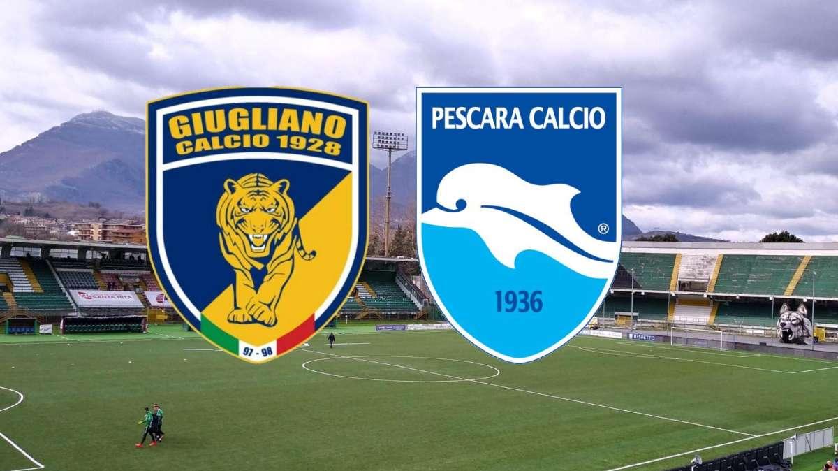 GIUGLIANO-PESCARA 1-1: mezzo passo falso per il Delfino
