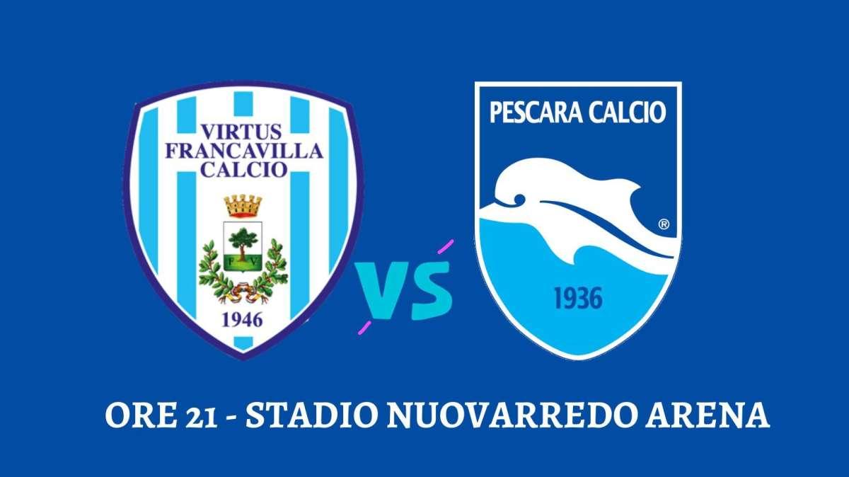 VIRTUS FRANCAVILLA-PESCARA 3-2: seconda sconfitta consecutiva
