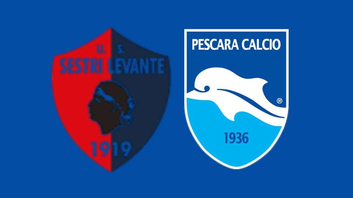 SESTRI LEVANTE-PESCARA: LE ULTIME E LE PROBABILI FORMAZIONI