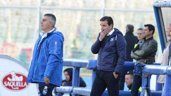 Pescara-Foggia, Colombo: "C'è molto malumore, non si può perdere in questo modo"