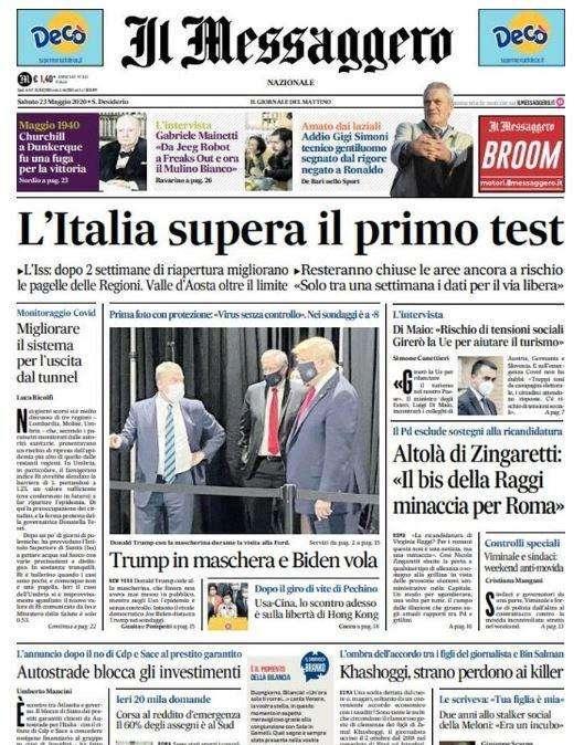 Il Messaggero: "Calcio, il futuro è tutto in perdita"