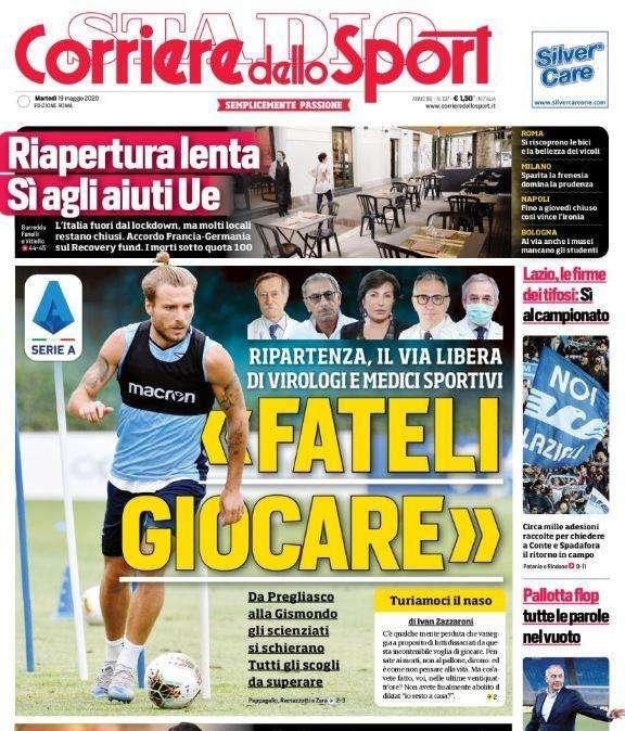 Corriere dello Sport: "Fateli giocare"