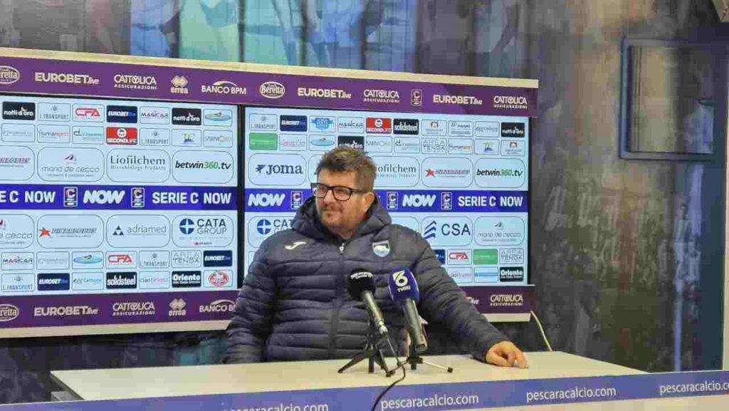 Baldini in conferenza stampa